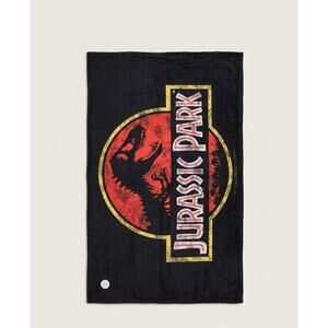 Jurassic park throw blanket